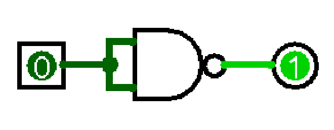 NOT Gate Diagram