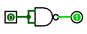 NOT Gate Diagram